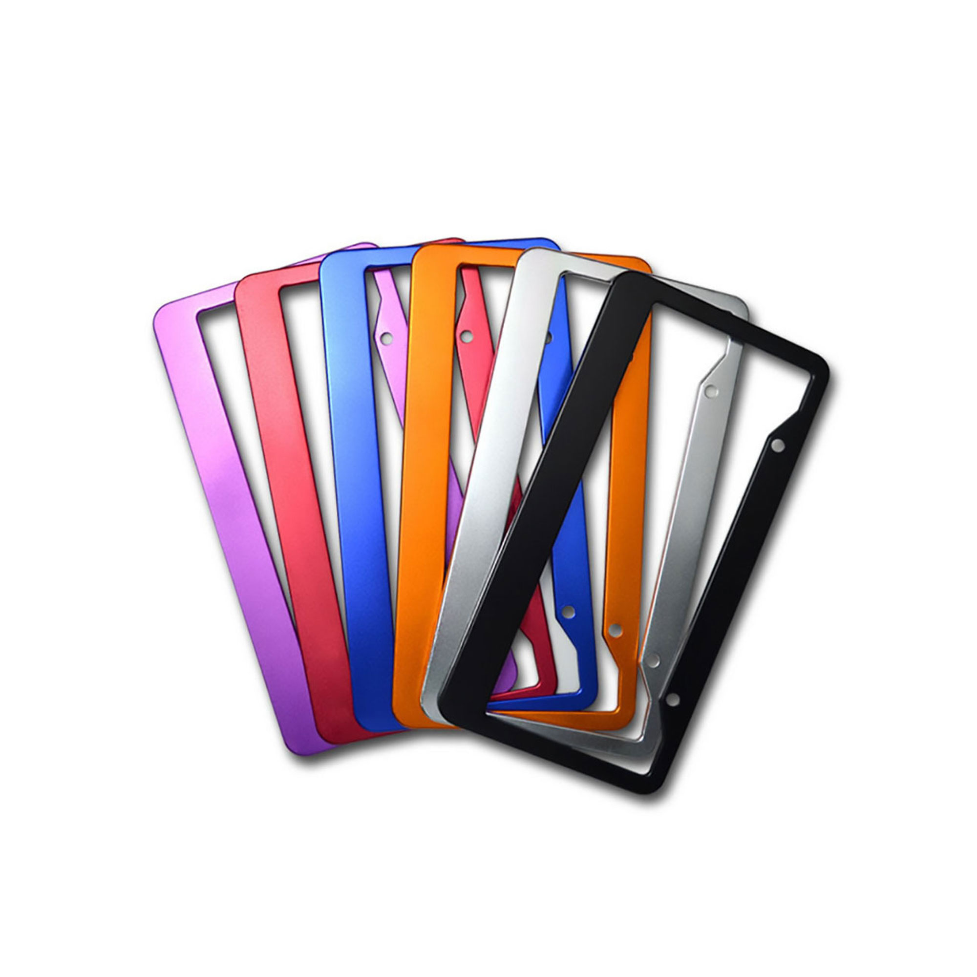 Aluminum Alloy Car License Plate Frame 2