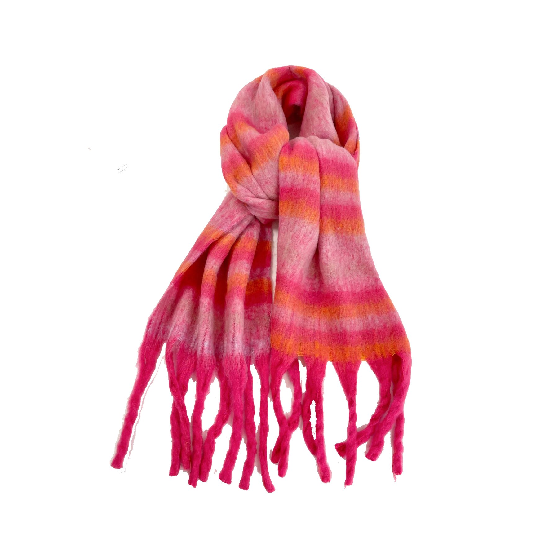Cashmere Feel Plaid Scarf 2