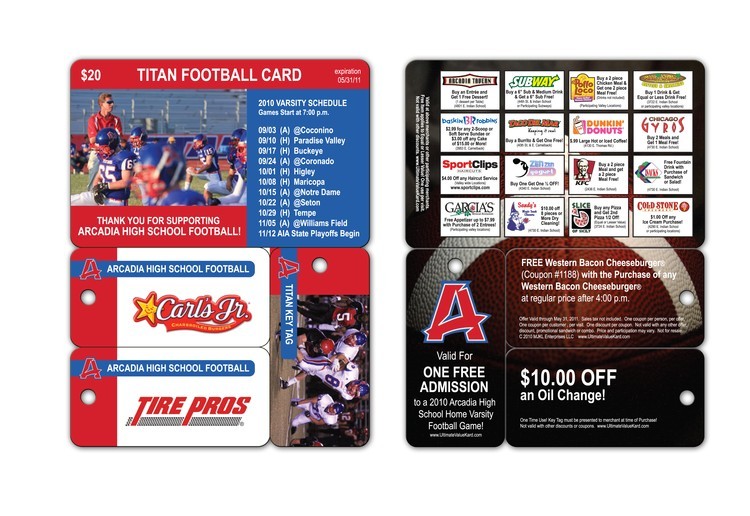 Key Tag 3 Up and 1 Card Combo 3