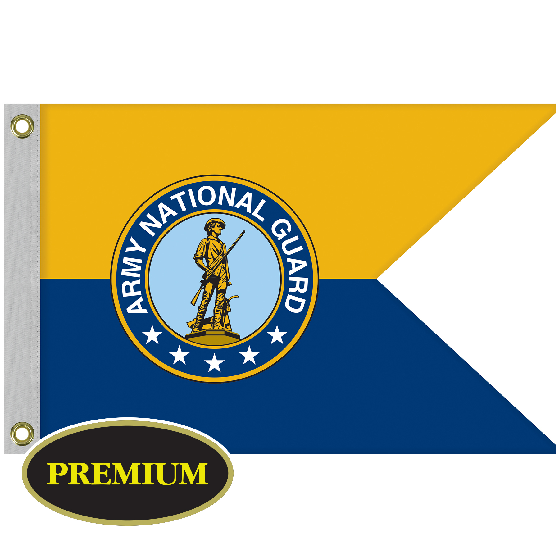 Single Reverse Knitted Polyester Guidon Boat Flag (24"x36") 5