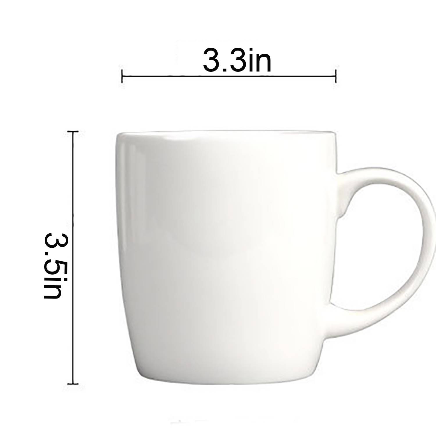 13oz Minimalist Bone China Ceramic Mug for Office Use 4