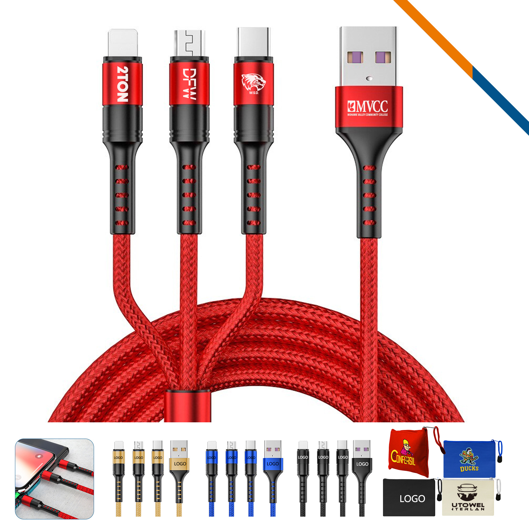 Prott 3in1 Charging Cable 9