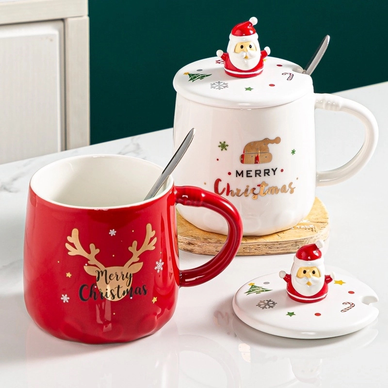 Merry Christmas Santa Clause Cups Mug 2