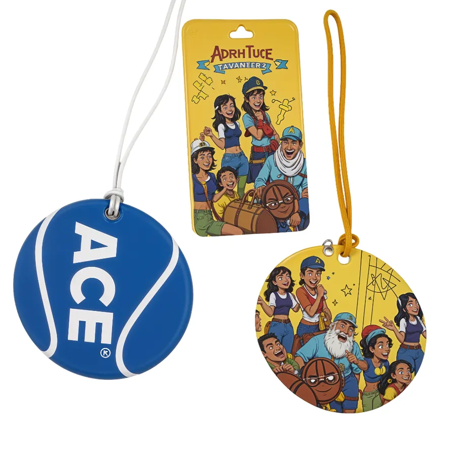 Plastic Luggage Tags 2
