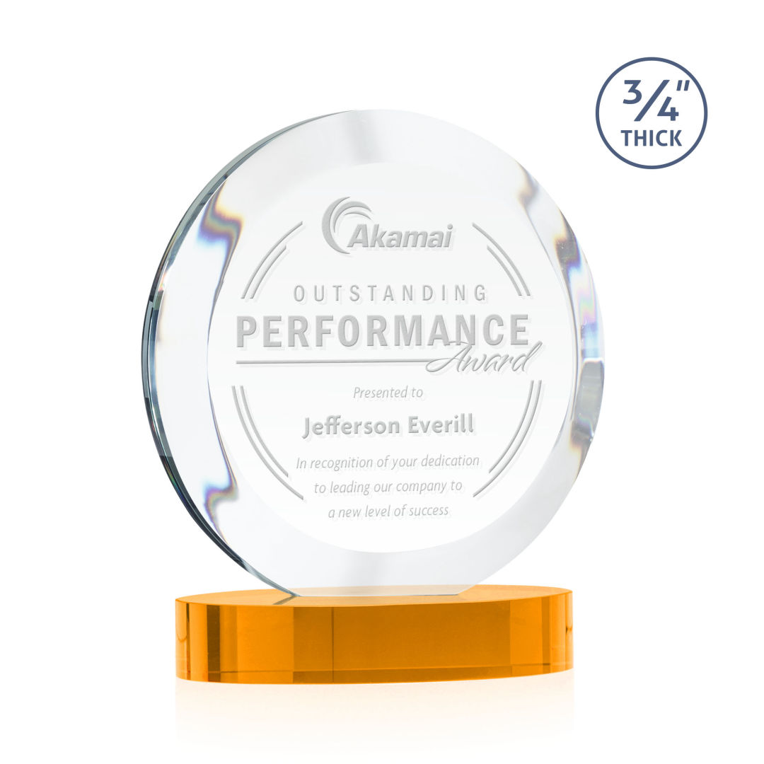 Gibralter Award on Alberton Base - Amber 4