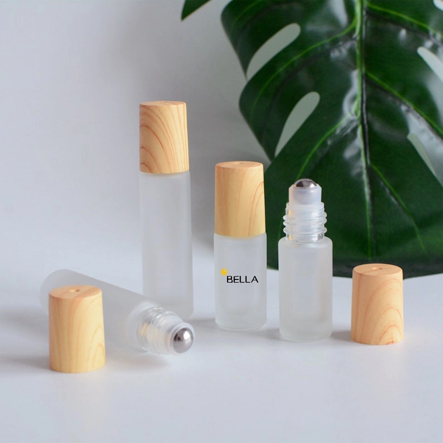 Wooden Essential Oil Perfume Roller Bottle 2