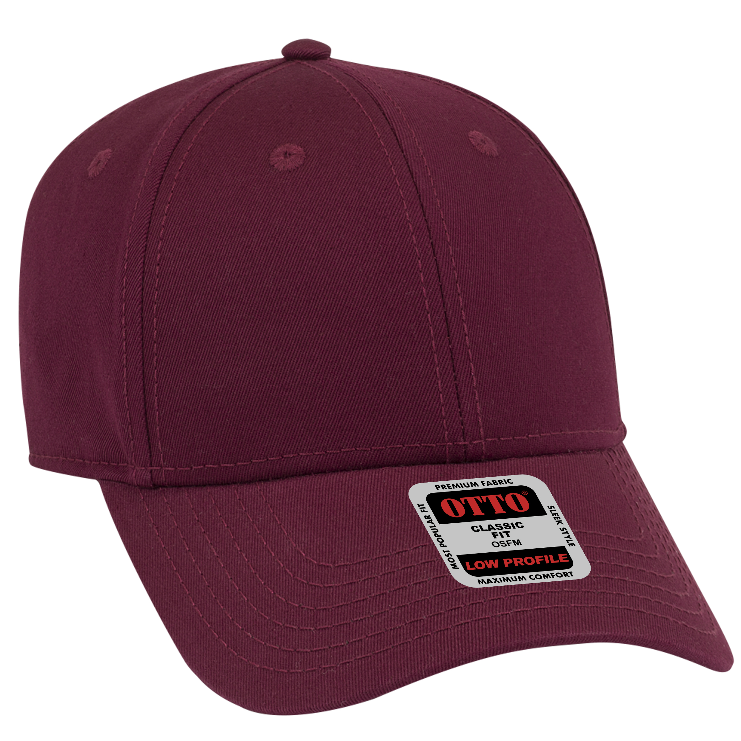 OTTO CAP® 6 Panel Low Profile Baseball Cap 50