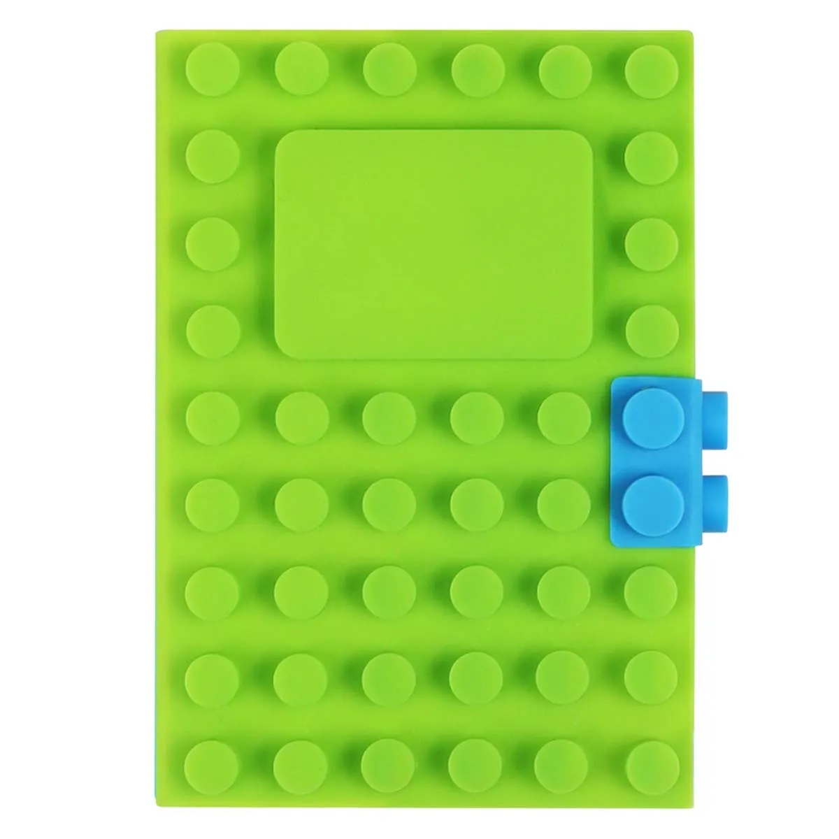 Custom Creative Building Block Silicone Student Notebook 4