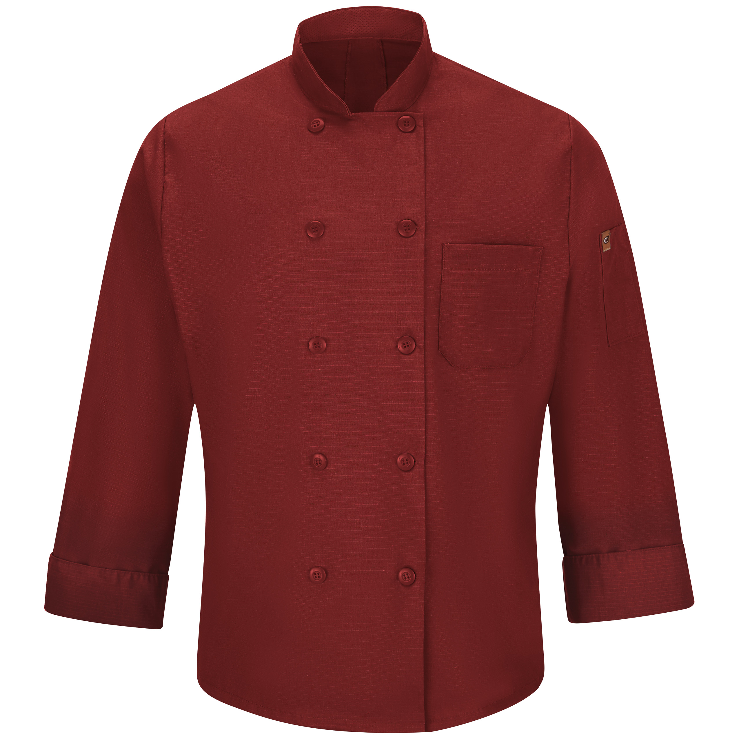 Red Kap® Men's Chef Coat with OilBlok + MIMIX® 2