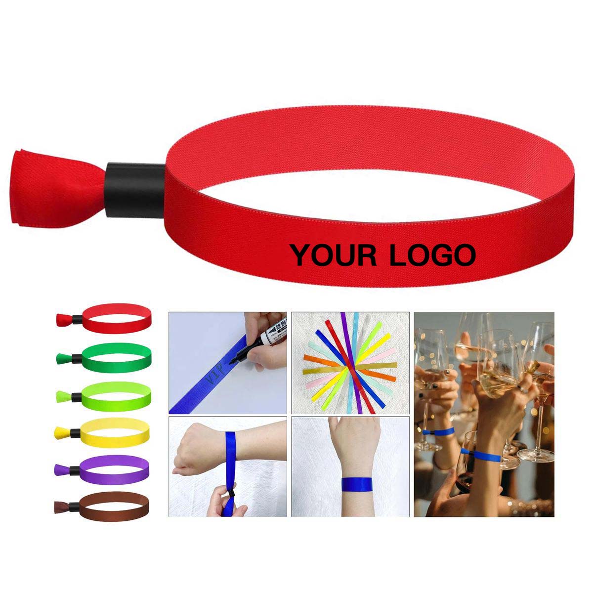Polyester Wristband for Concerts and Festivals 3