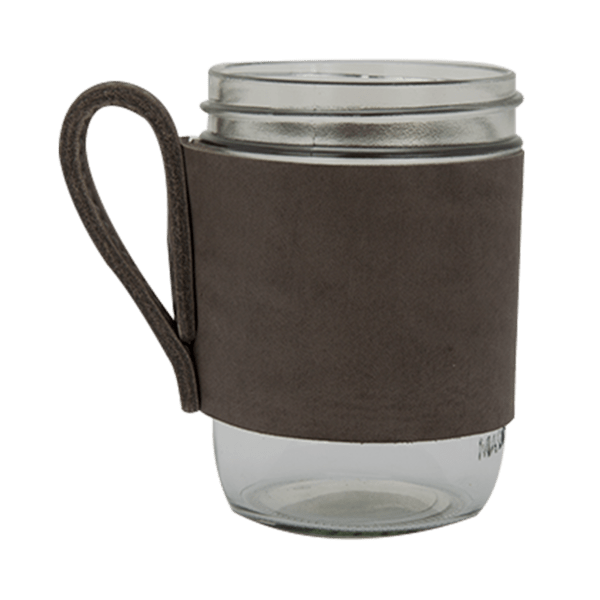 Brewster 16 oz. Wide Mason Jar & Sleeve 8