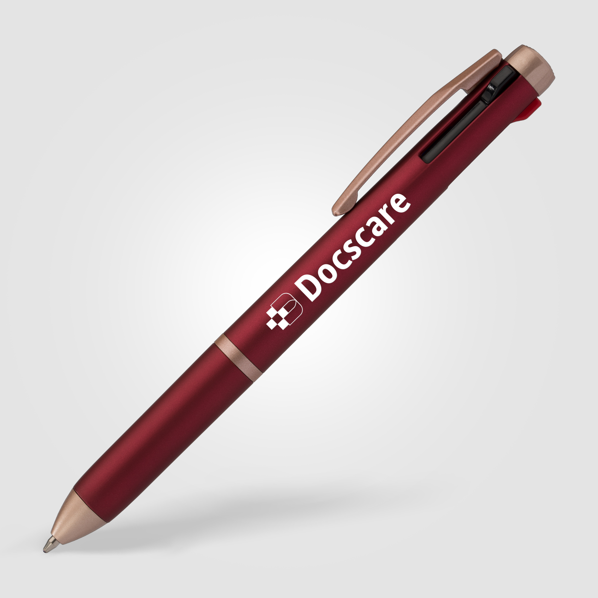 Trio Rose Gold Multi-Ink Pen 1
