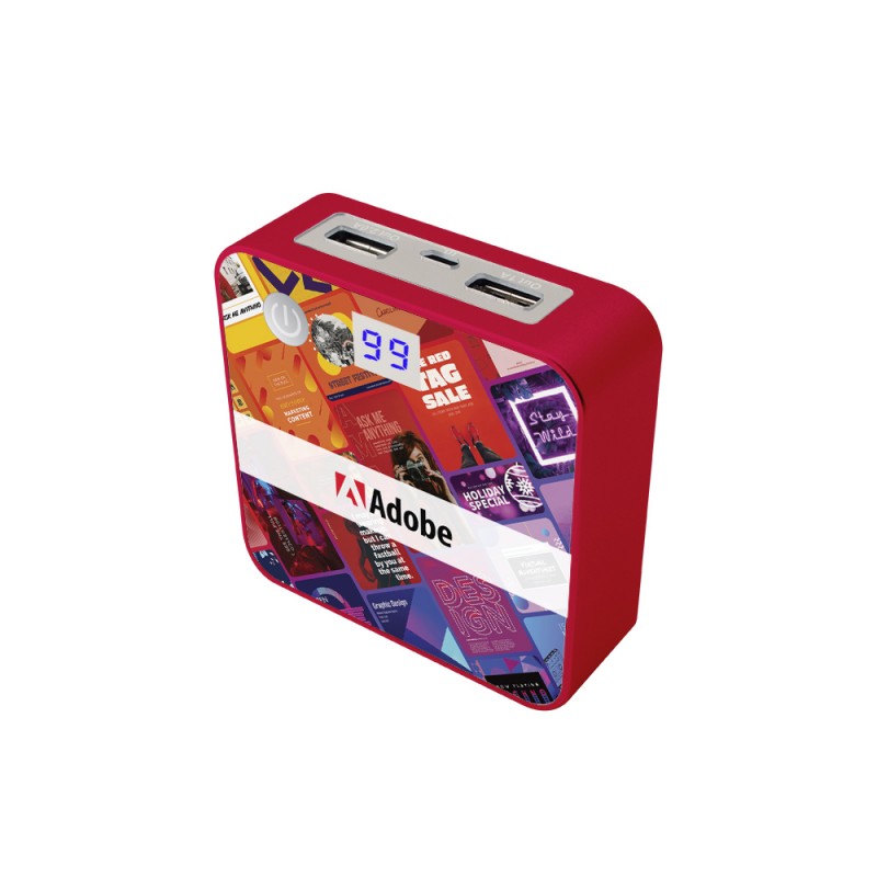 Power Square 7800 mAh Charger with Two USB Ports 4