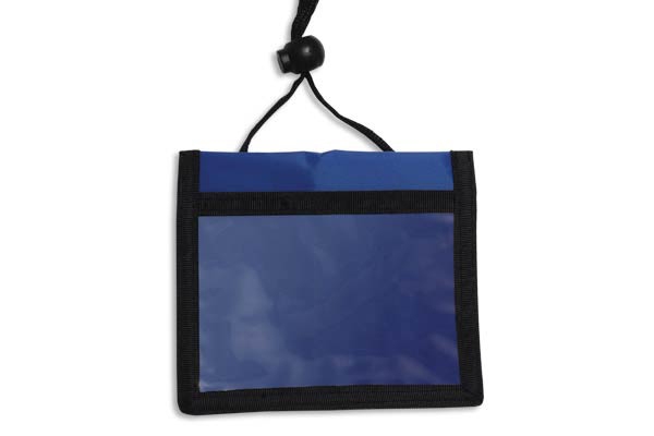 5.00" W x 4.25" H - 3-Pocket Credential Wallet (1 Color Imprint) 2