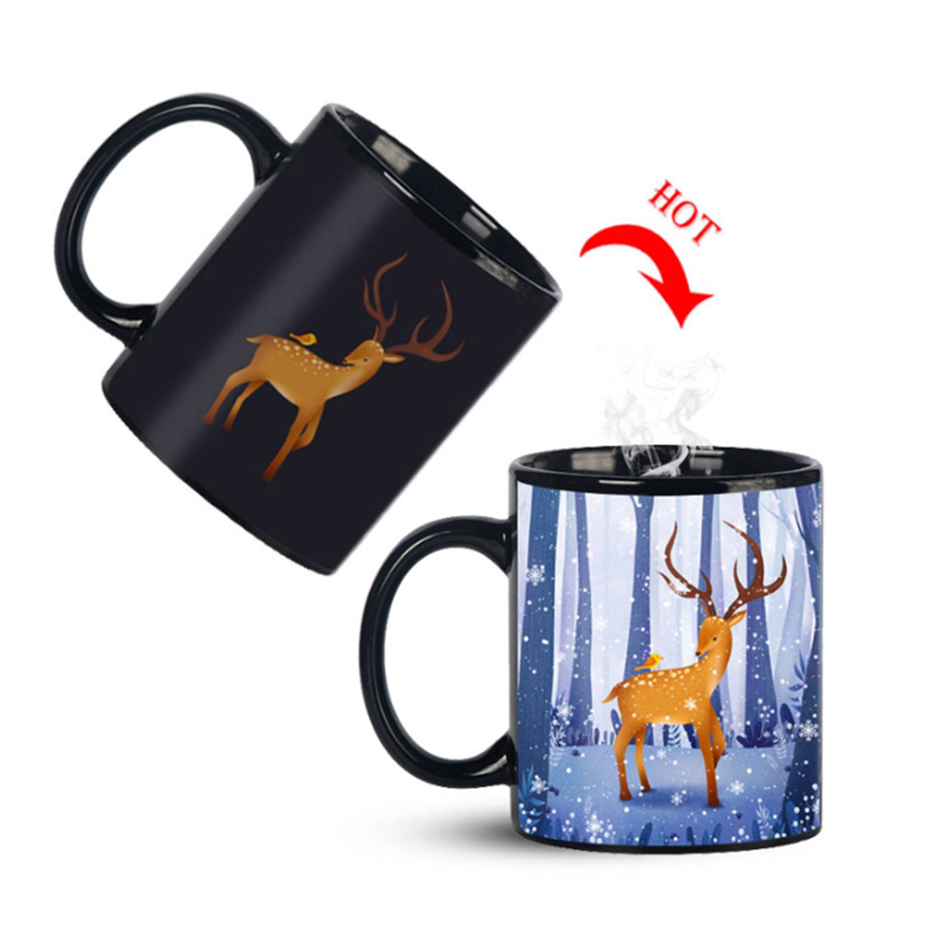 11 Oz. Magic Heat Color Changing Ceramic Mug 2