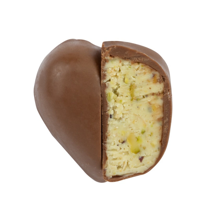 Milk Chocolate Dubai Heart- 0.70oz 7