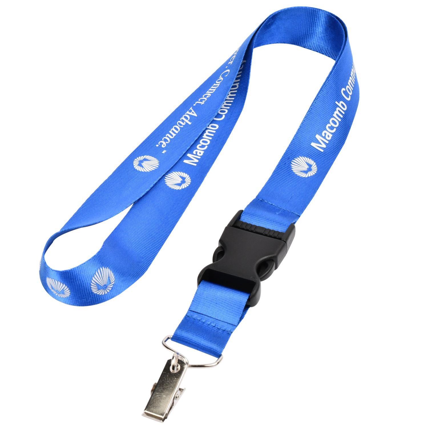 12" Nylon Lanyards with Buckle Release 2