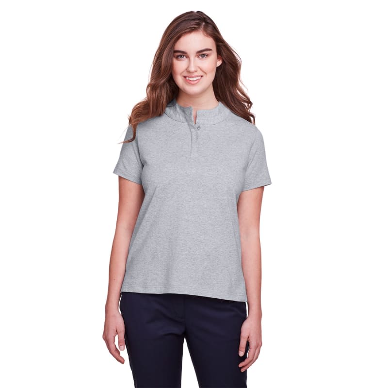 UltraClub Ladies' Lakeshore Stretch Cotton Performance Polo 6