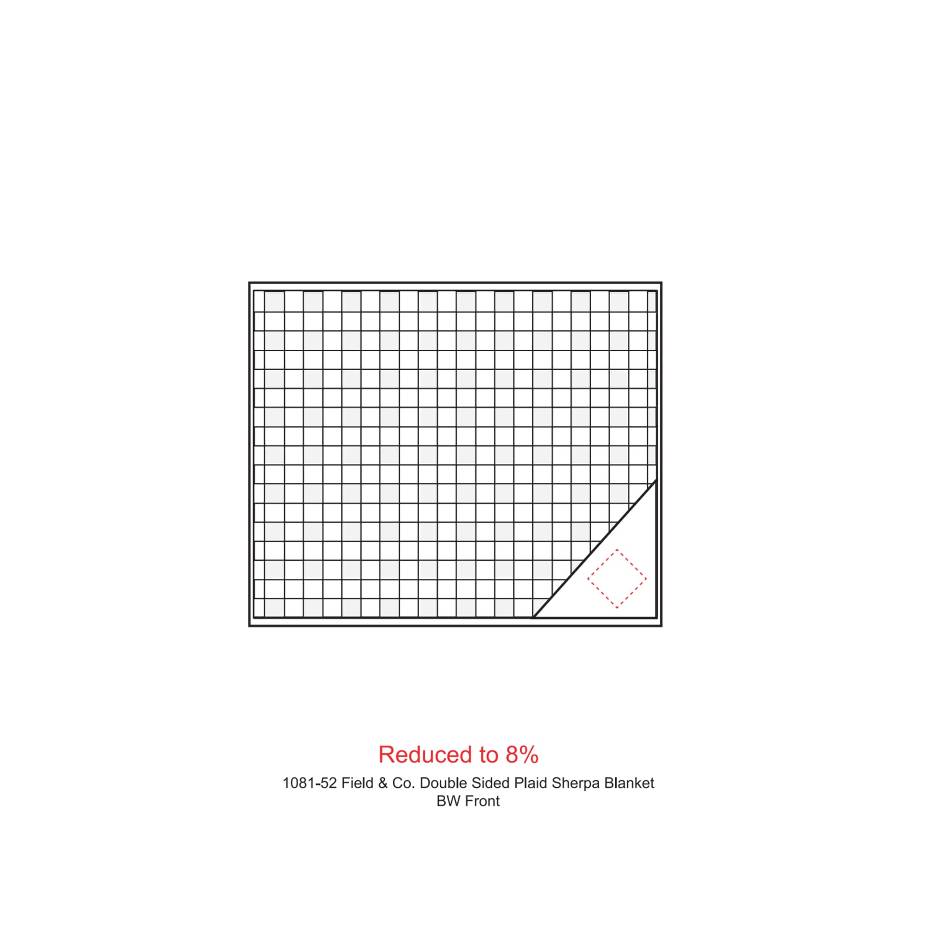 Field & Co.® Double Sided Plaid Sherpa Blanket 87
