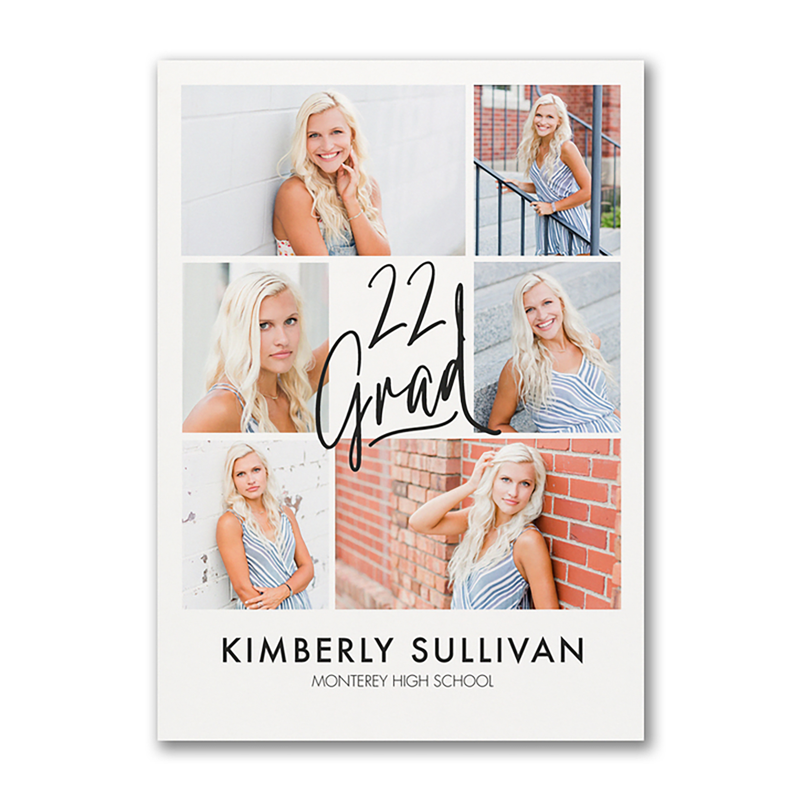 Photo Assortment Graduation Invitation 3