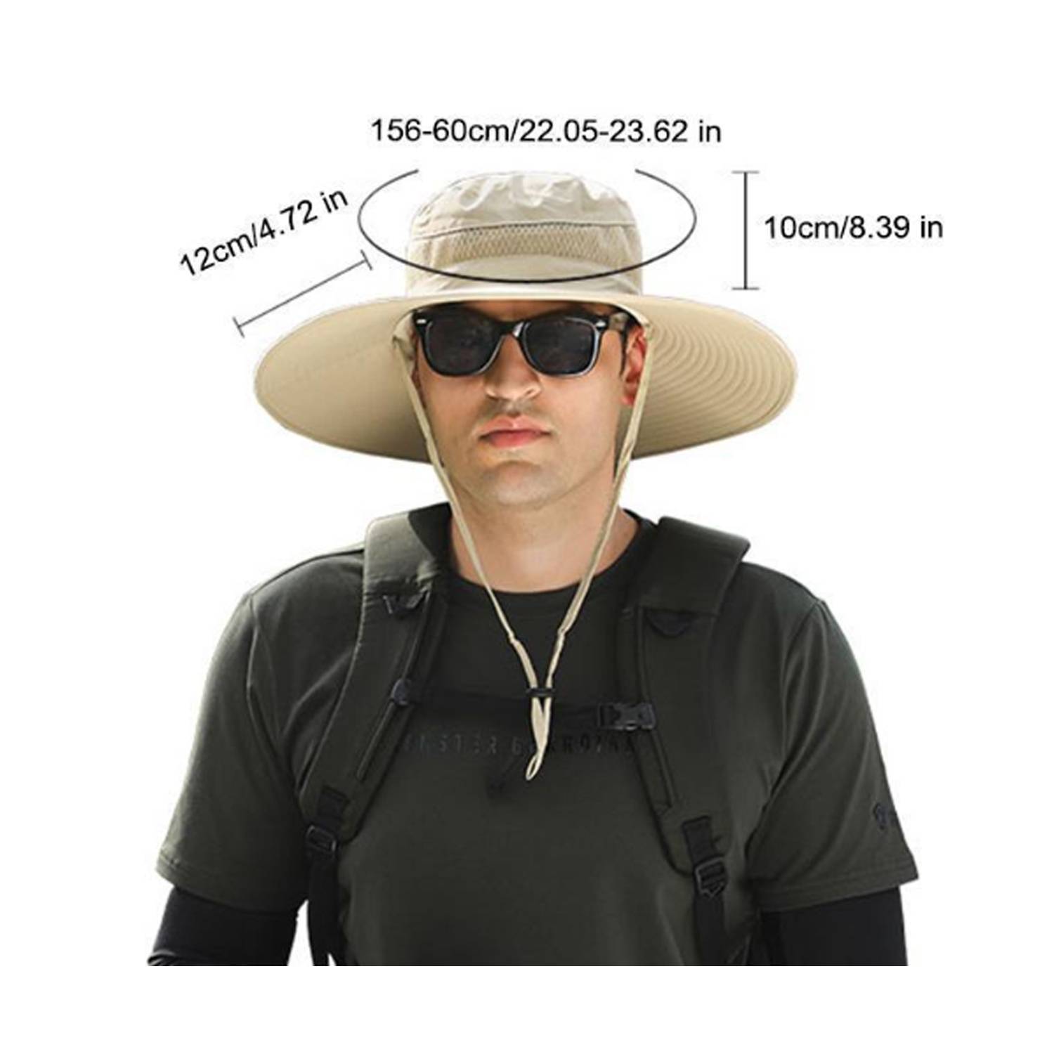 Solar Fan Outdoor Fishing Hat-Solar USB Charging Sunscreen 3