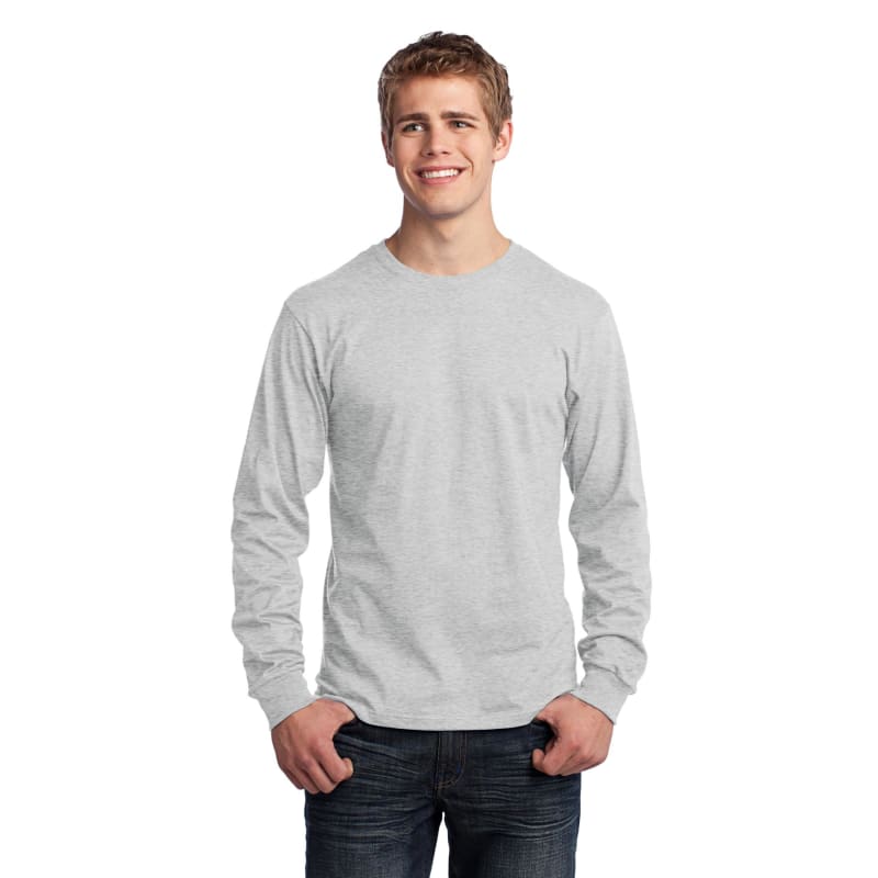 Port & Company - Long Sleeve Core Cotton Tee. 11