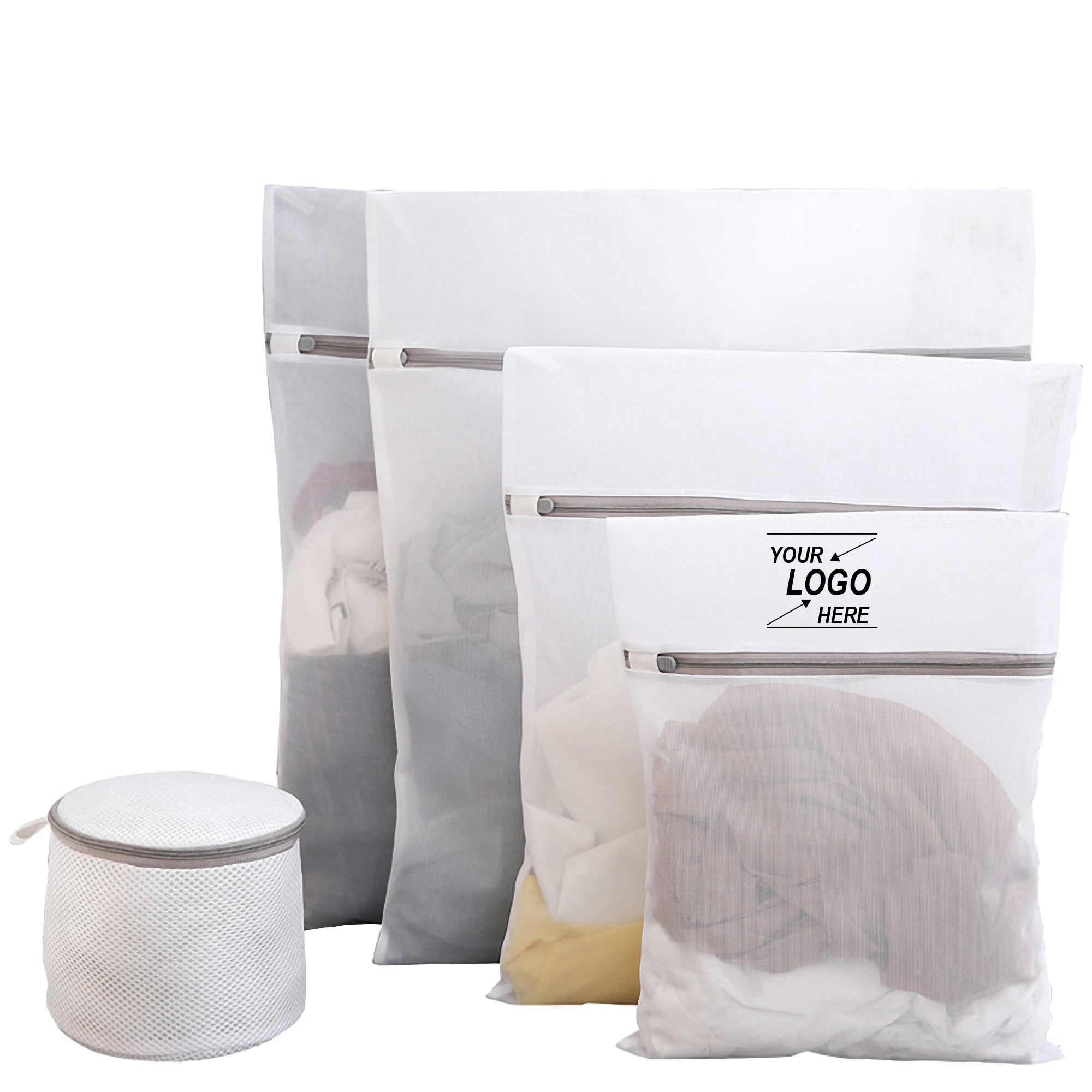 5-Pack Heavy Duty Mesh Laundry Bags for Delicates 4