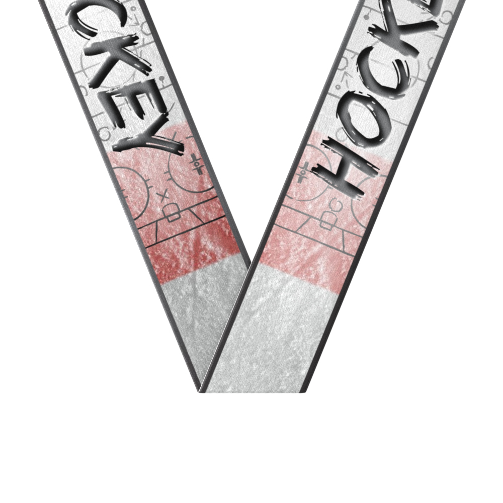 1-1/2" x 34" Sublimated Hockey Sewn Through Neckband