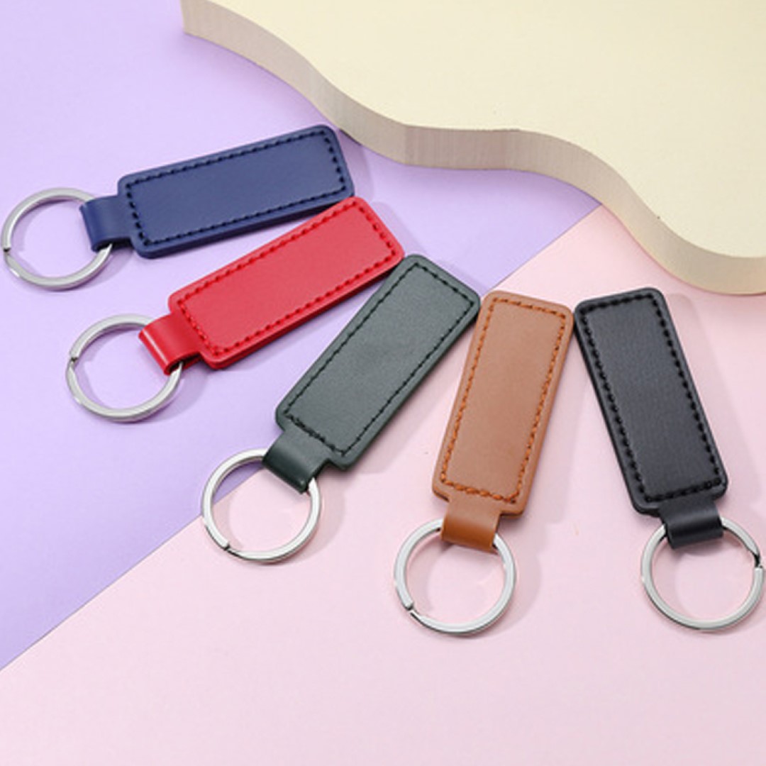 PU Leather Keychain Keg Ring 8