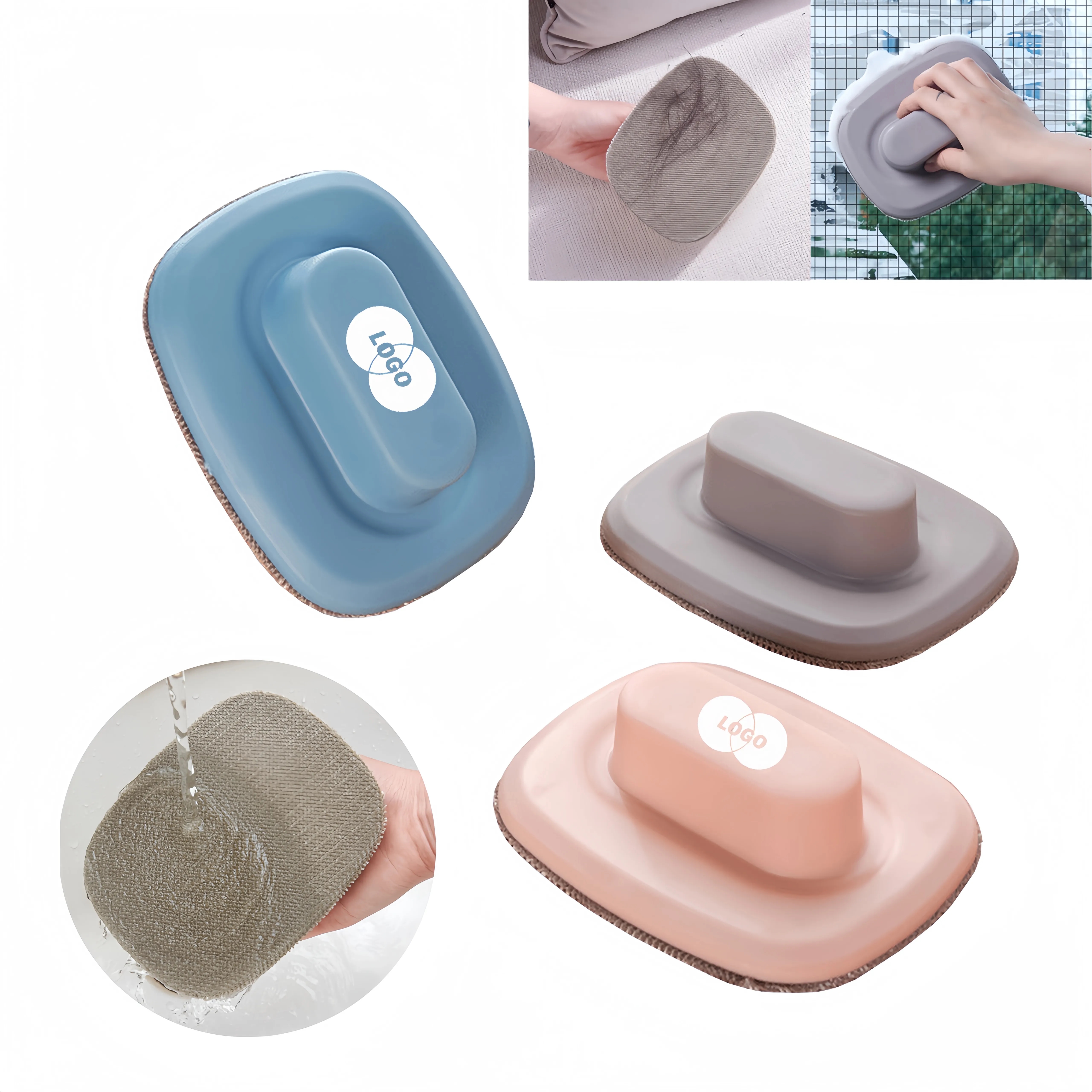 Hand-held Dust Removal Brush For Both Wet And Dry Use 4