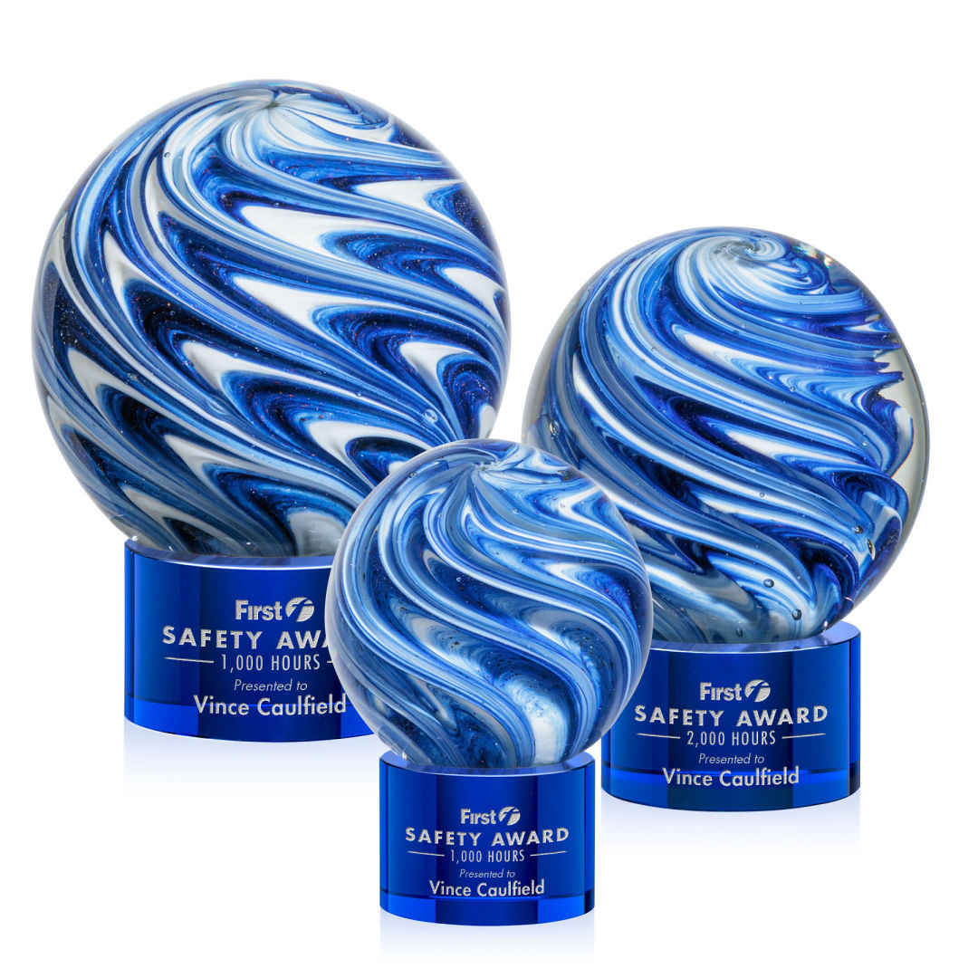 Naples Award on Marvel Base - Blue 10