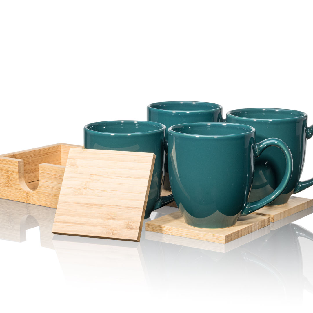 Bistro Mug & Coaster Set 44