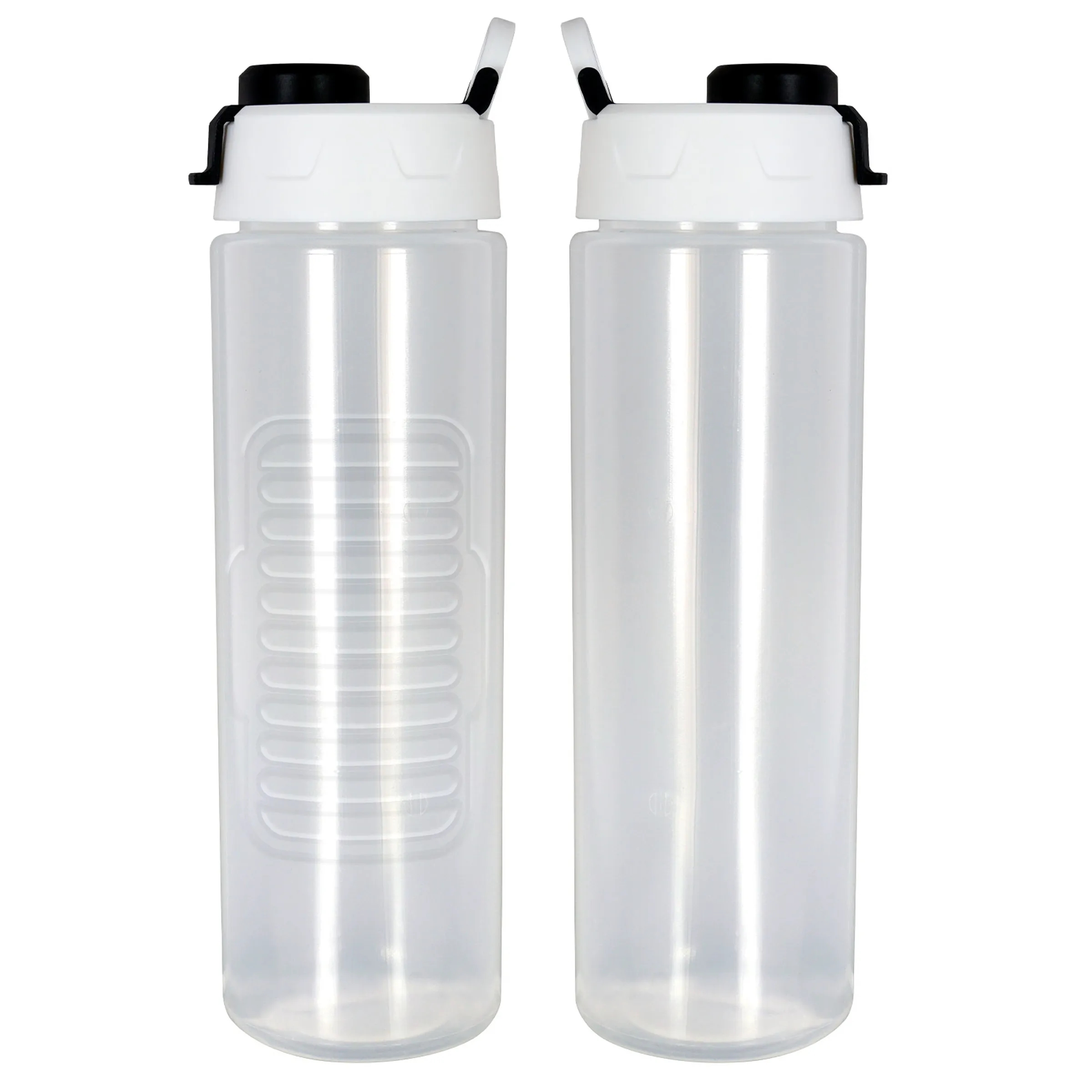 Two Tone Pop Up 24 oz. Full Color Debossed Bottle 8