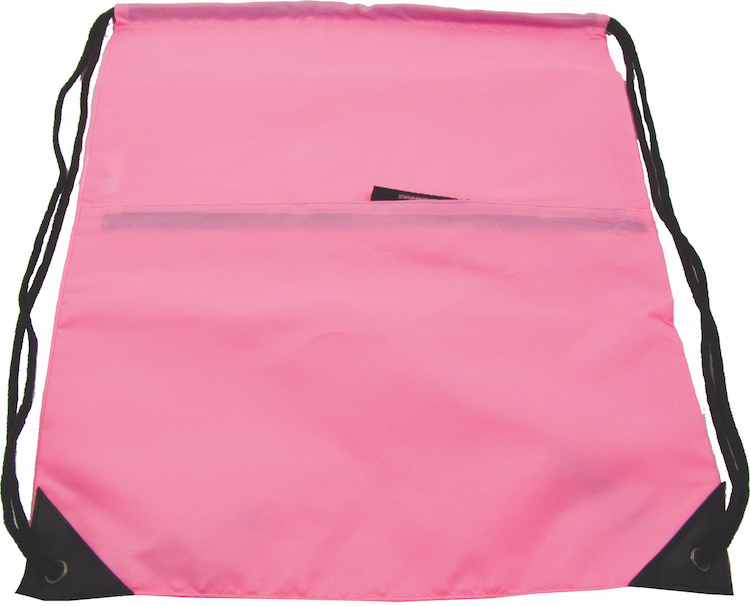 Drawstring Bag w/Pocket 8