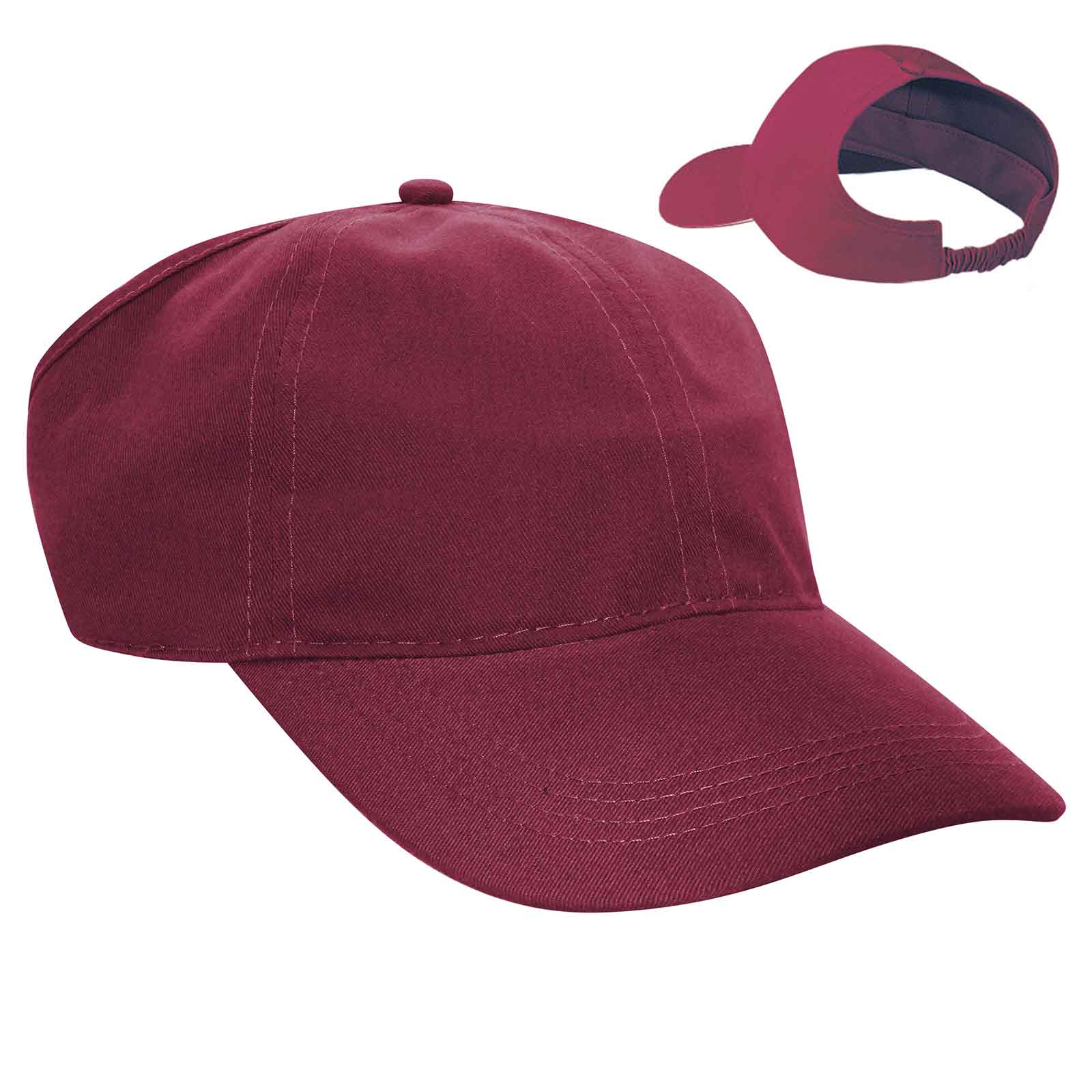 OTTO CAP® 4 Panel Ponytail Cap 38
