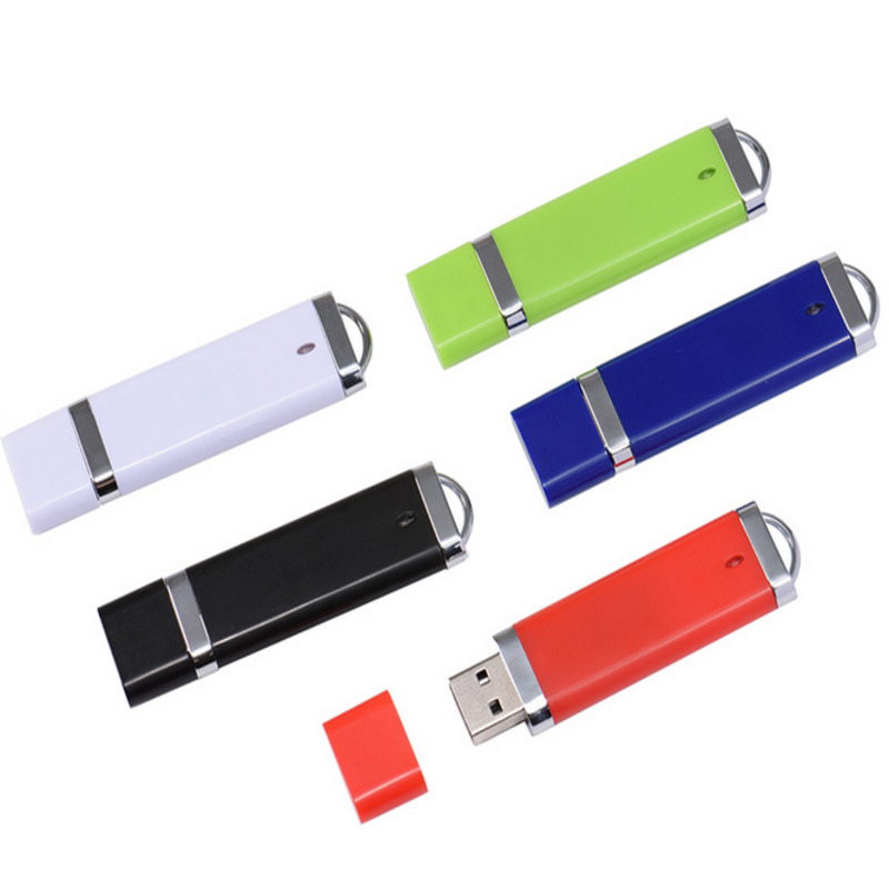 Plastic Classic USB Flash Drive W/ Accents (512MB) 6