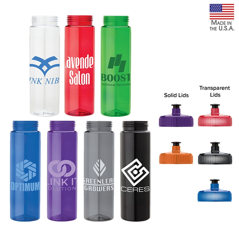 Newport 25 oz. PET Bottle with Pull Spout Lid 7