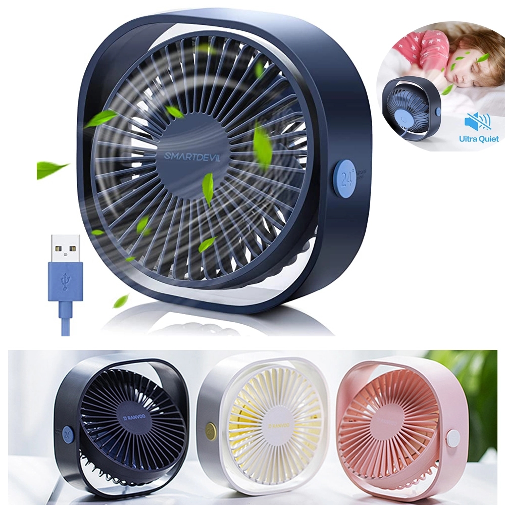 Small Personal USB Desk Fan 2