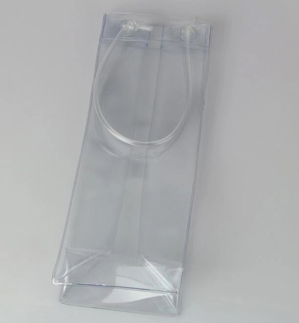 Clear PVC Wine Ice Cooler Bag 7