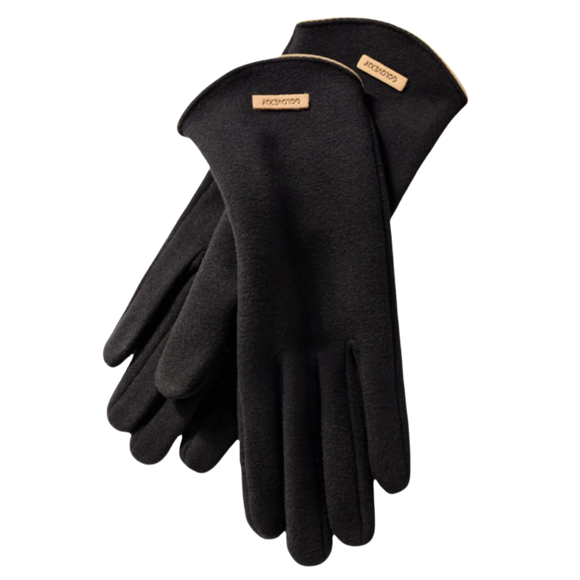 Thickened Fleece Windproof Women's Gloves 7