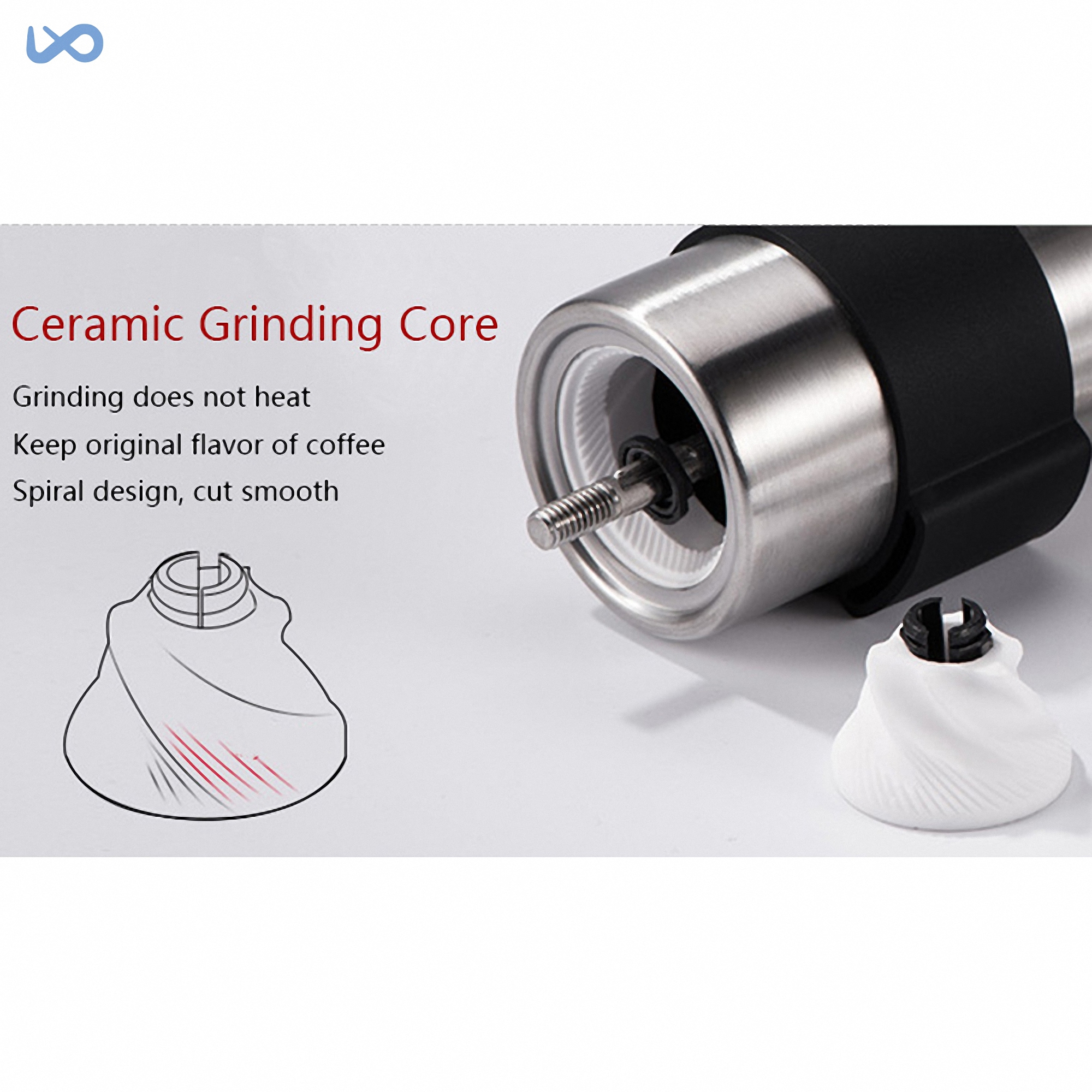 Handheld Coffee Bean Grinder 5