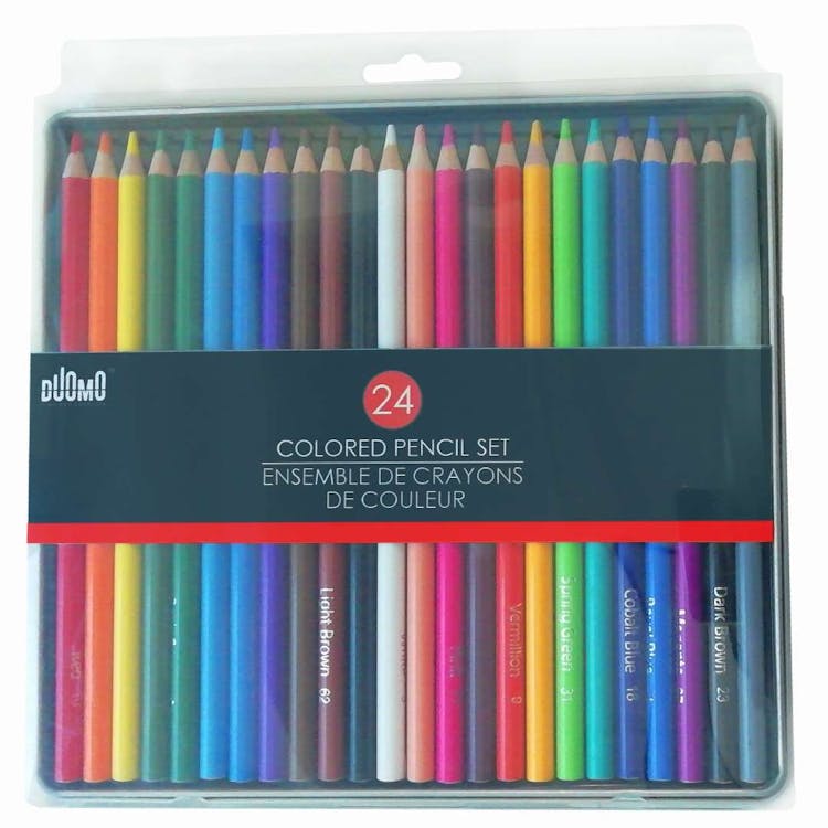 Premium Colored Pencils Sets - 24 Colors 2
