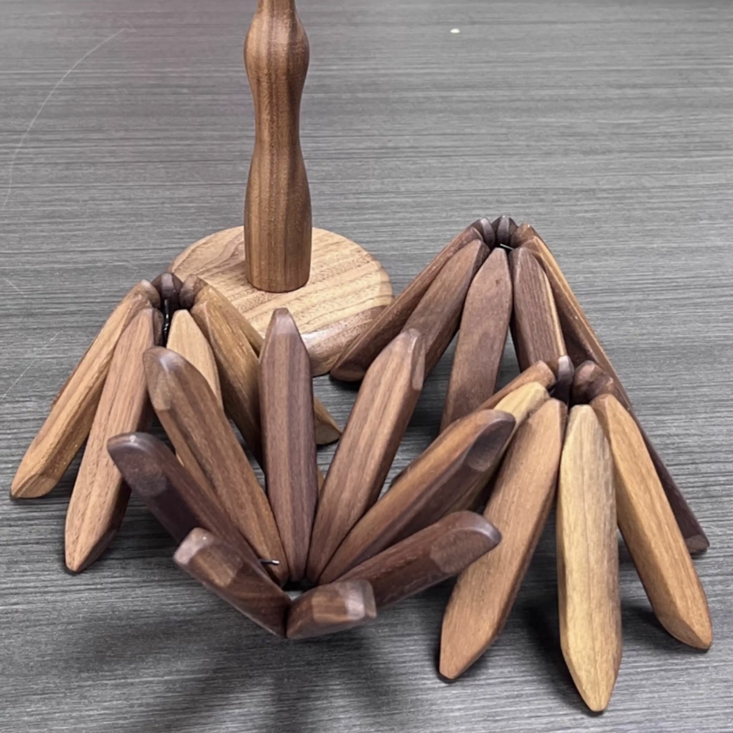 Walnut Wood Coster Pad 4