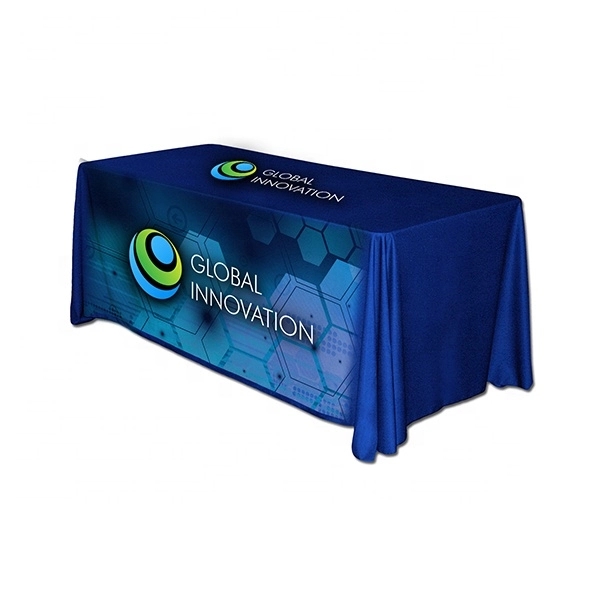 6' Non-Fitted Table Cover with Full Color Dye Sublimation 3