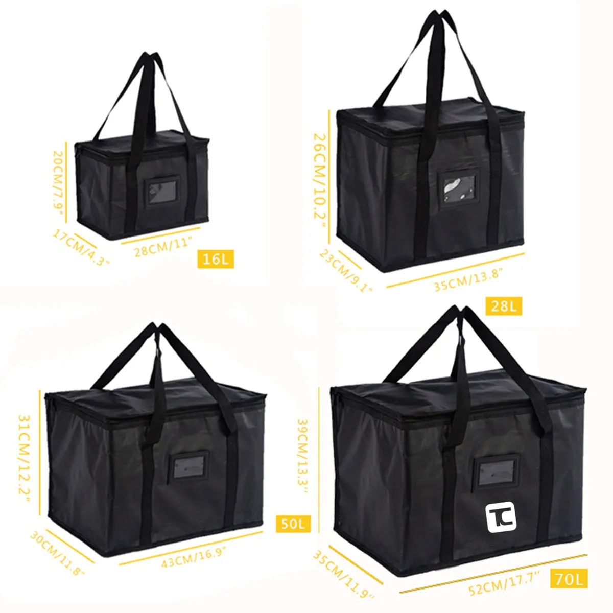 Premium Insulated  Waterproof Food Delivery Bag 2