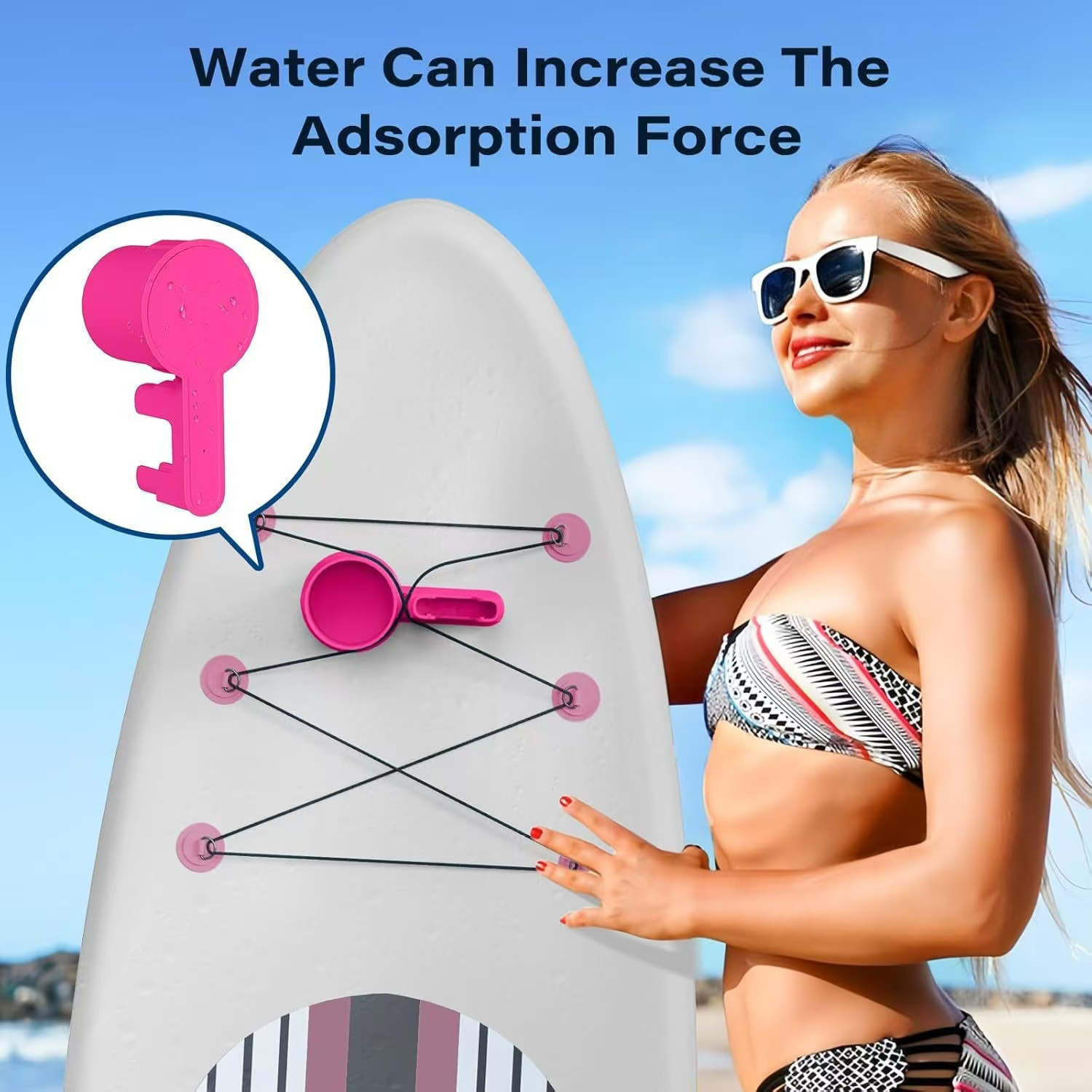 Paddle Board PVC Drink Phone Holder 3