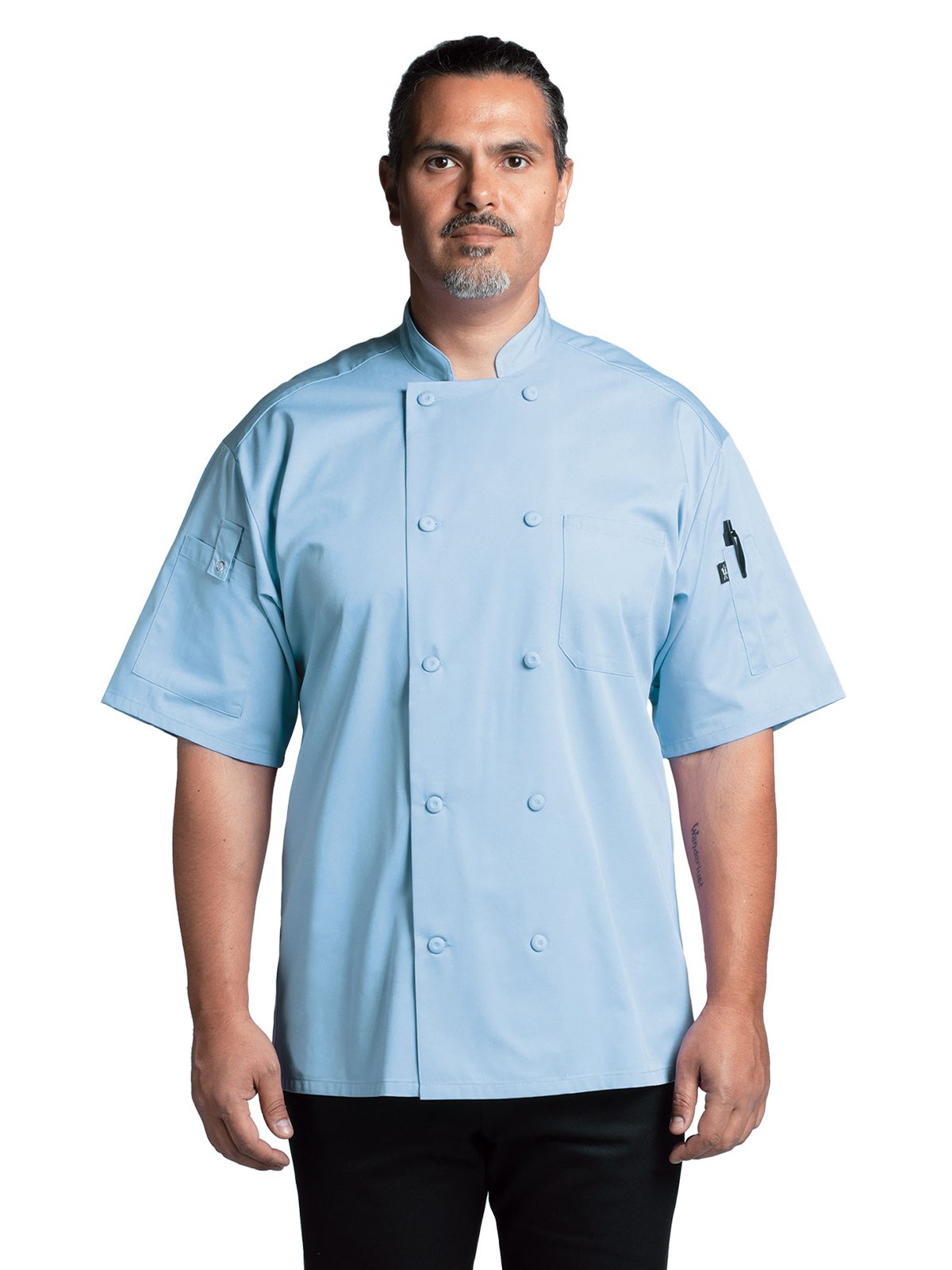 Uncommon Chef Chef Coats - Unisex Reversible Closure Chef Coat 5