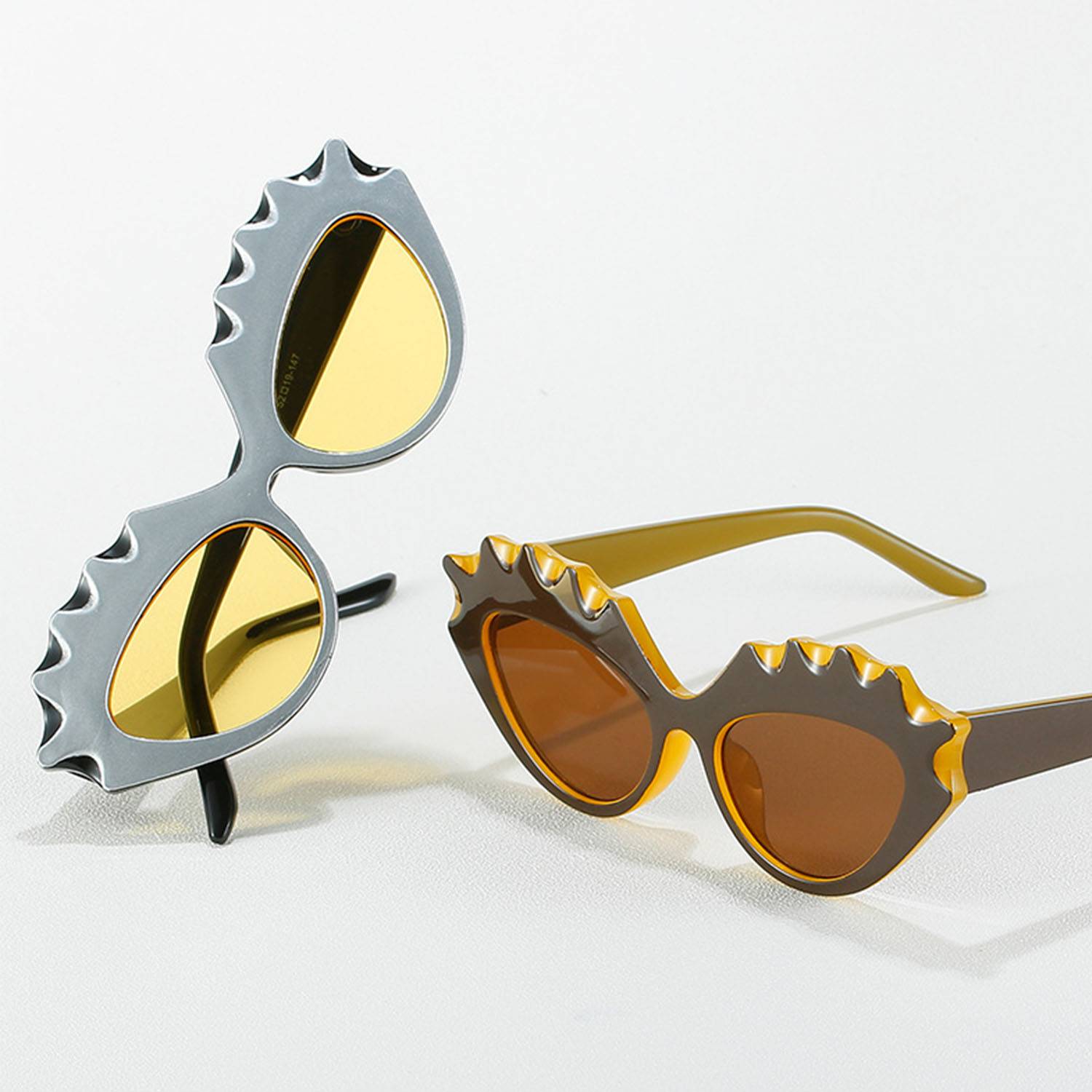 Cat eye frame butterfly sunglasses 4