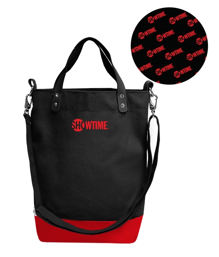 Sublimated Satchel Tote, custom tote bag with logo imprint 3