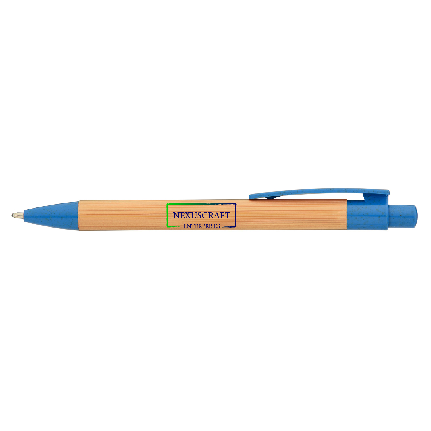 Fiji Bamboo Plastic Pen (Full Color Imprint) 1